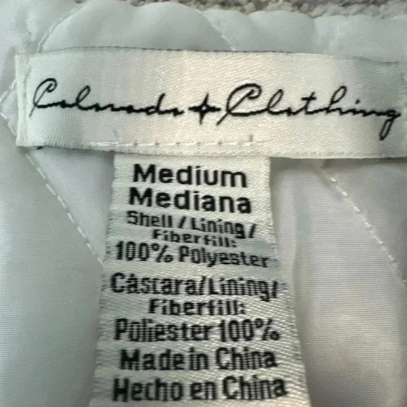 Colorado clothing company women’s Sherpa ivory vest size medium - Picture 3 of 10